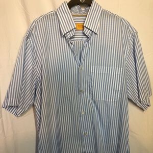 Robert Talbott Carmel Short Sleeve Button Down